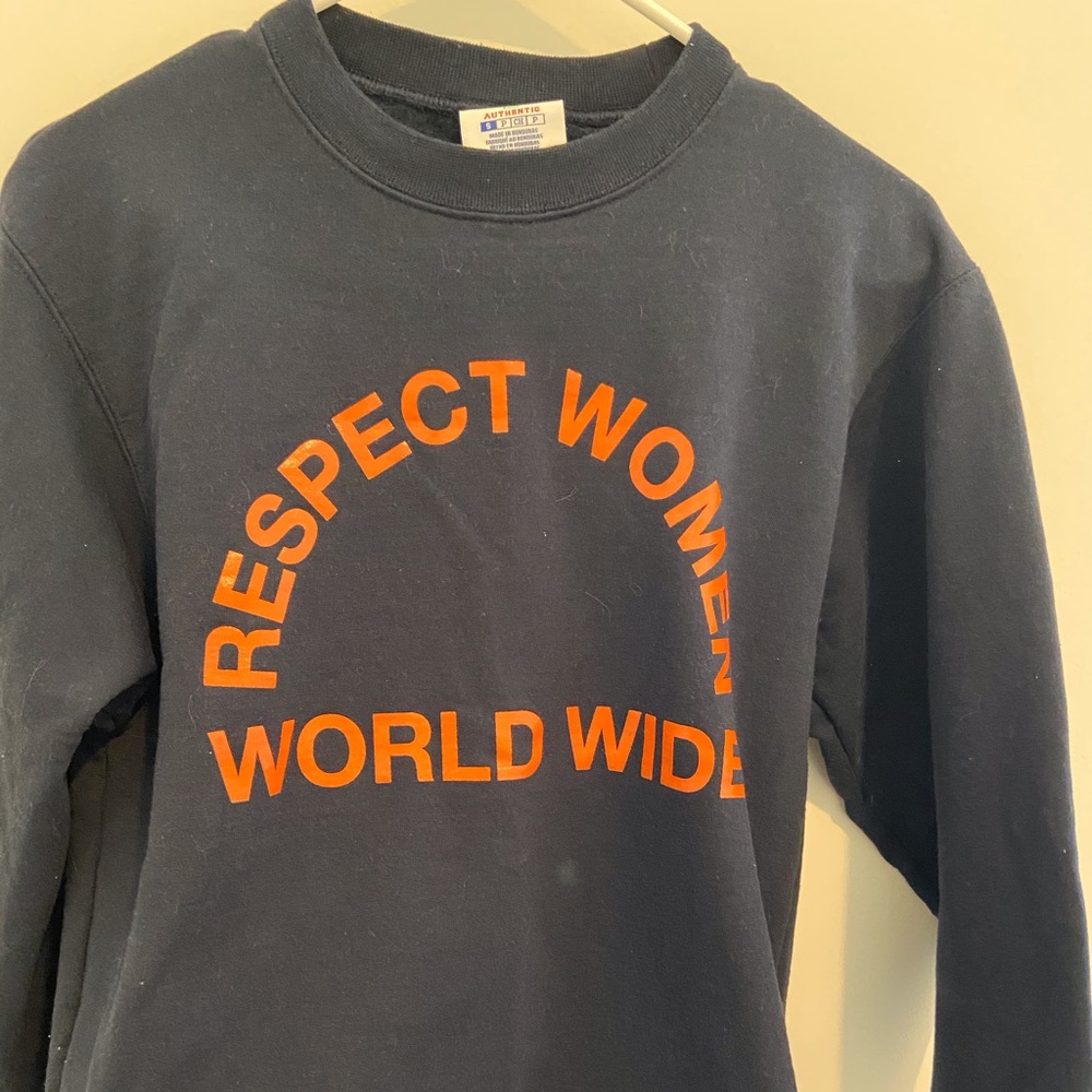 “Respect Women Worldwide” CREWNECK